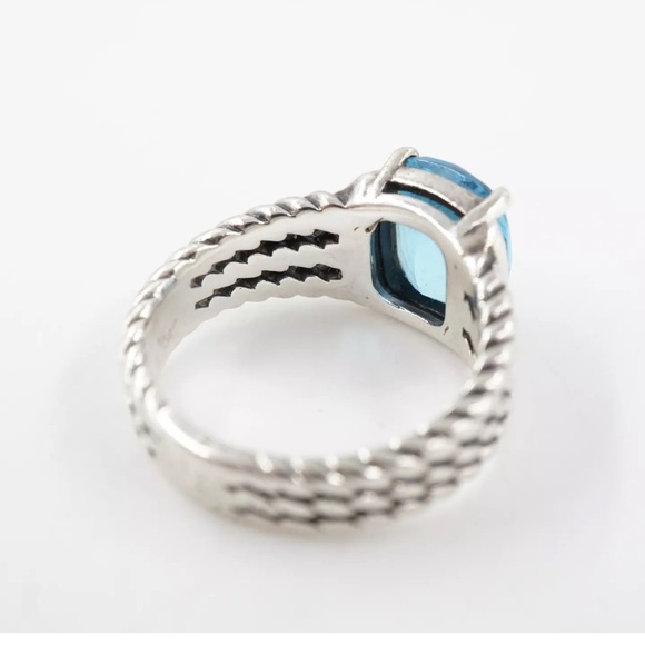 David Yurman Blue Topaz. - Picture 8 of 12